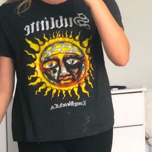 Gray Sublime t-shirt size L